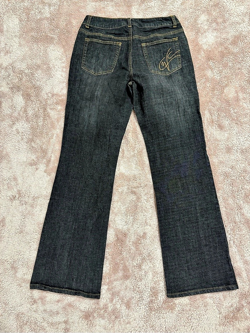 Coldwater Creek Boot Cut Jeans in Black Size 8 Like New